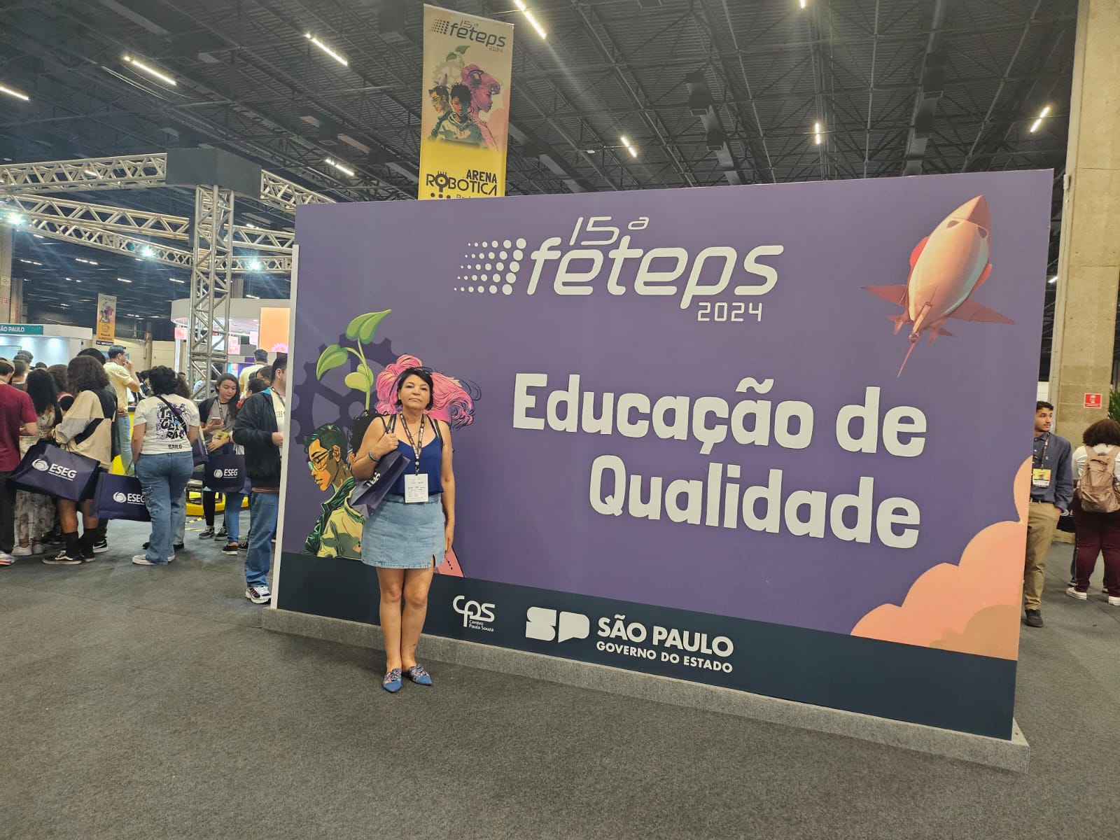 Sinteps presente na FETEPS em SP